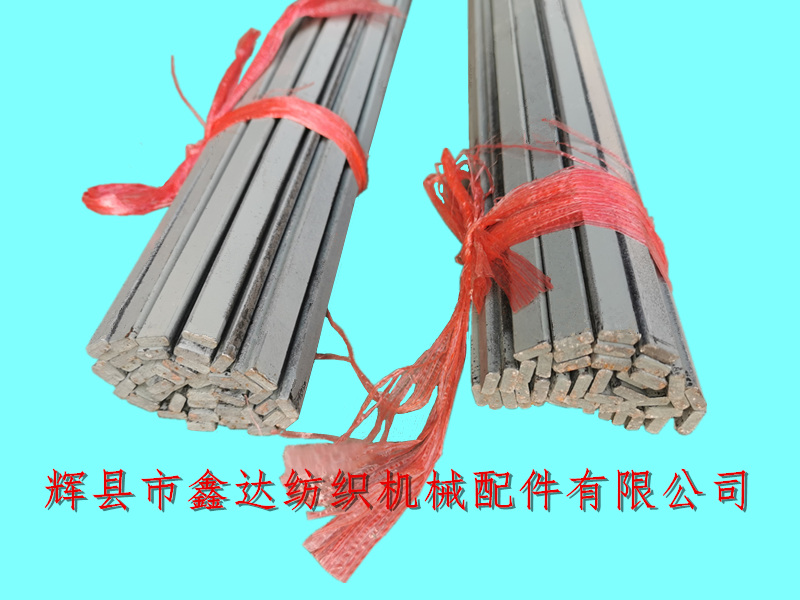 Textile heald rod old coarse cloth loom heald